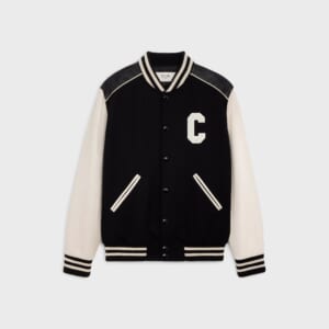 クラシック テディジャケット / テクスチャード加工ウール