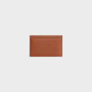 カードホルダー / トリオンフ エンボス加工入りナチュラルカーフスキン