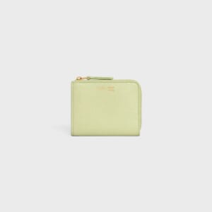 フラット ジップウォレット トリオンフ スタンプ / サプル グレインドカーフスキン
