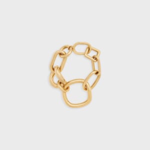 CELINE チャーム モダン チャンキー グルメット / ゴールドフィニッシュ ブラス