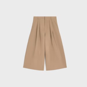 モントーク クロップドパンツ / コットン & ウールギャバジン