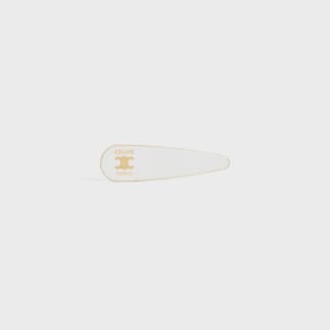 Celine ヘアクリップ / ゴールドフィニッシュ ブラス、スチール、ザマック