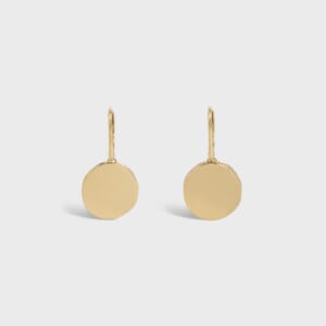 メダイユ CELINE ピアス / イエローゴールド & ダイヤモンド