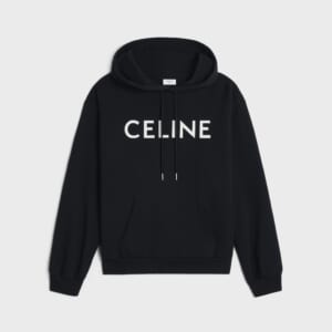 CELINE ルーズ フーディー / コットンフリース