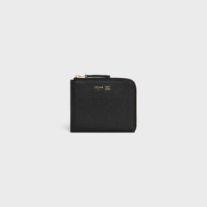フラット ジップウォレット トリオンフ スタンプ / サプル グレインドカーフスキン