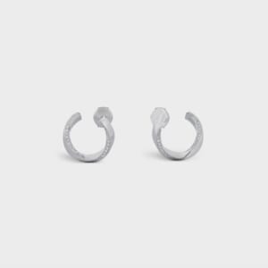 トーション ピアス / ホワイトゴールド & ダイヤモンド